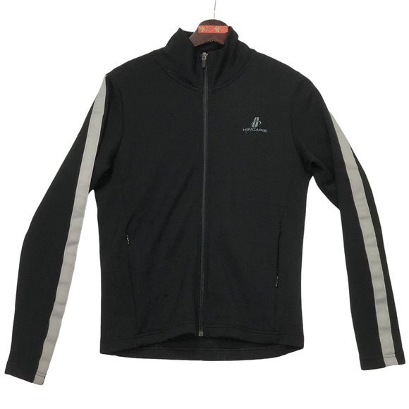Hincapie Men Size S Sportswear Milano Cycling Jacket Black Merino Wool TINY FLAW